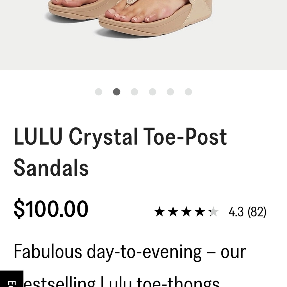 Fitflop Gray Crystal Mules